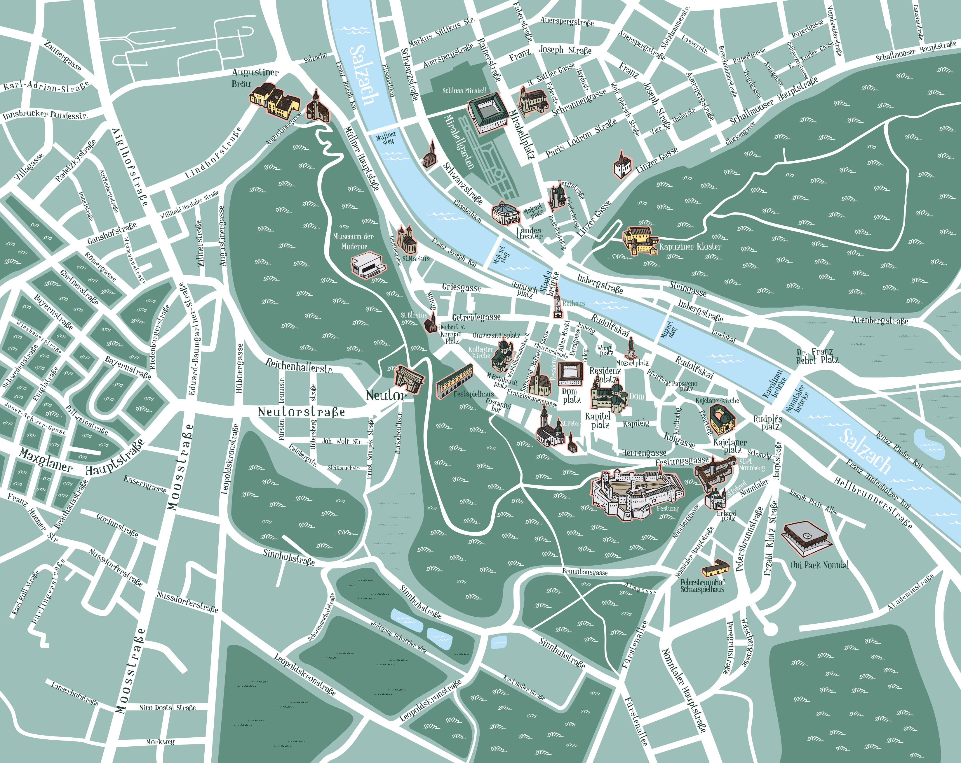 Hotels. Heym Collection Location Map